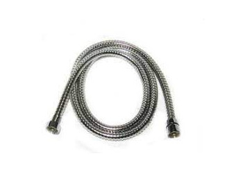 Шланг душевой 150-180 см имп/кон, EPDM, нерж.сталь, хром., растяг. MIXLINE ЛЮКС (блистер)