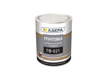 Грунт ГФ-021 ЛАКРА красно-коричневый 2,5 кг(6)