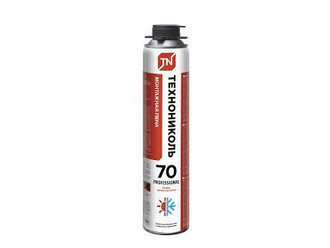 Пена монтажная проф. ТЕХНОНИКОЛЬ 70 PROFESSIONAL всесезонная 12*1020 гр