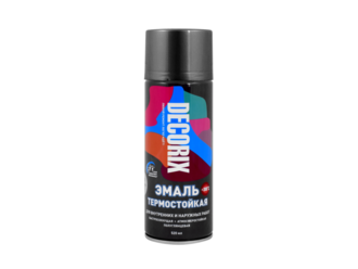 Эмаль термостойкая Лакра антикорозийная PROF IT до 1200* 0,8кг черная 