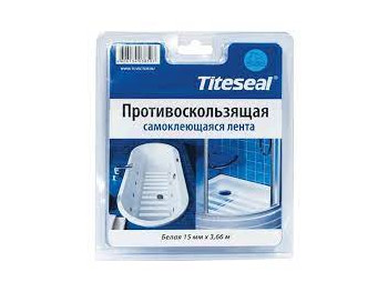 Лента противоскользящая Titeseal белая 15мм*3,6м (12)