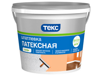 Шпатлевка ТЕКС Профи латексная 5 кг ведро