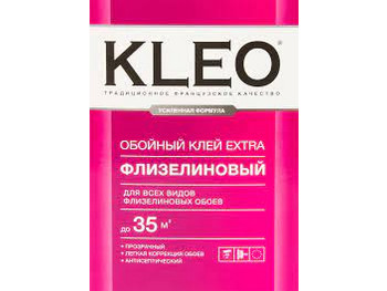 Клей обойный для флизелиновых обоев 240г (35м2) KLEO экстра